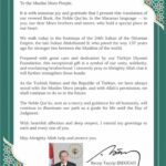 Sultan II. Abdülhamid’den Cumhurbaşkanı Erdoğan’a